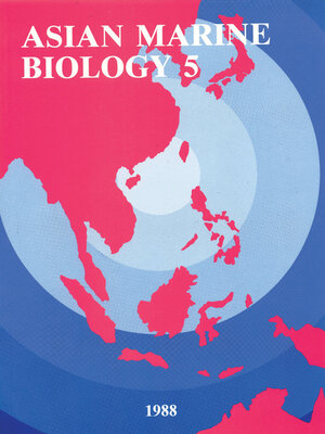 cover image of Asian Marine Biology, Volume 5 (1988)